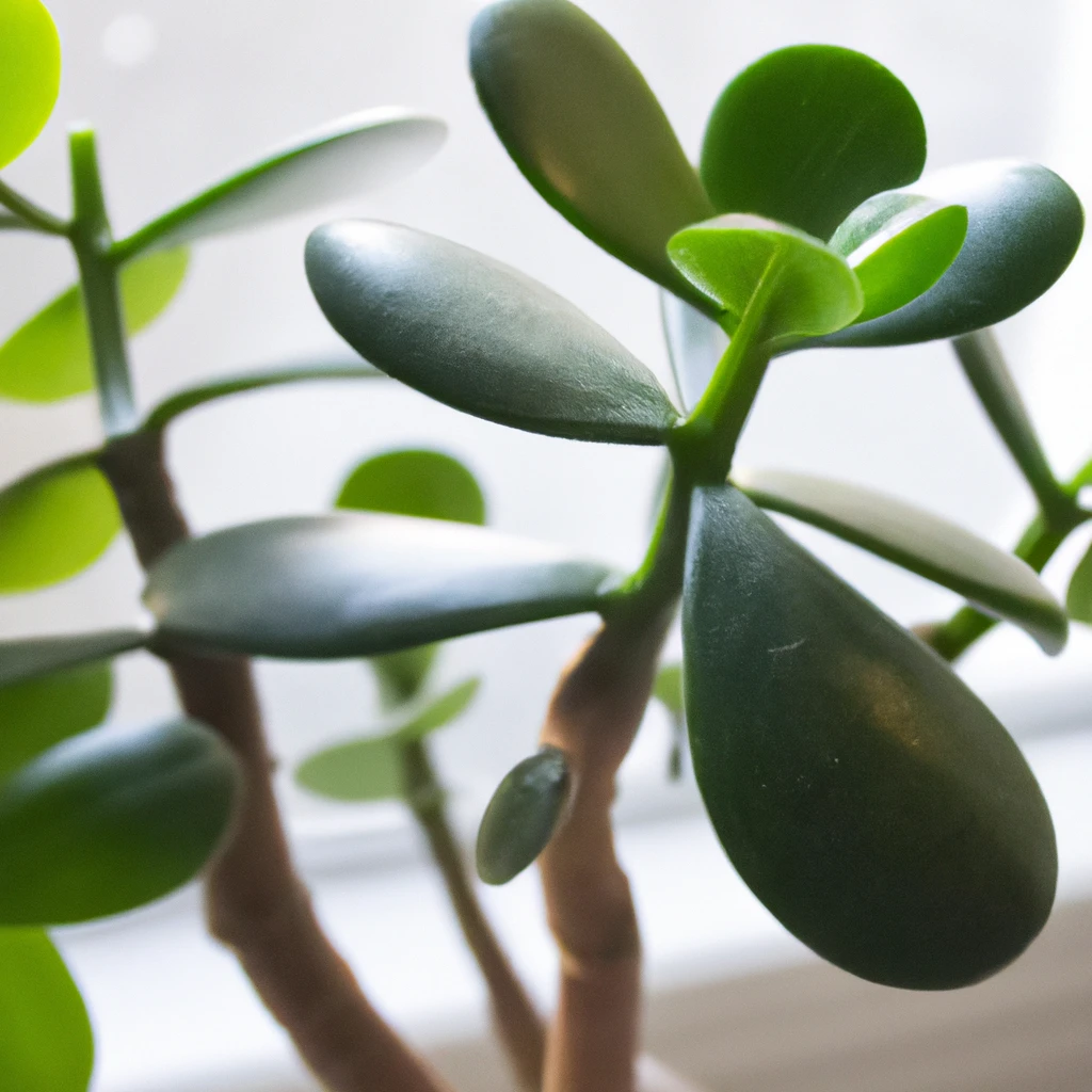 jade plant at home