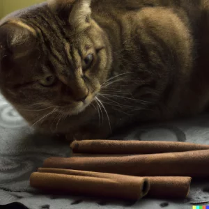 cat does not like the smell of cinnamon