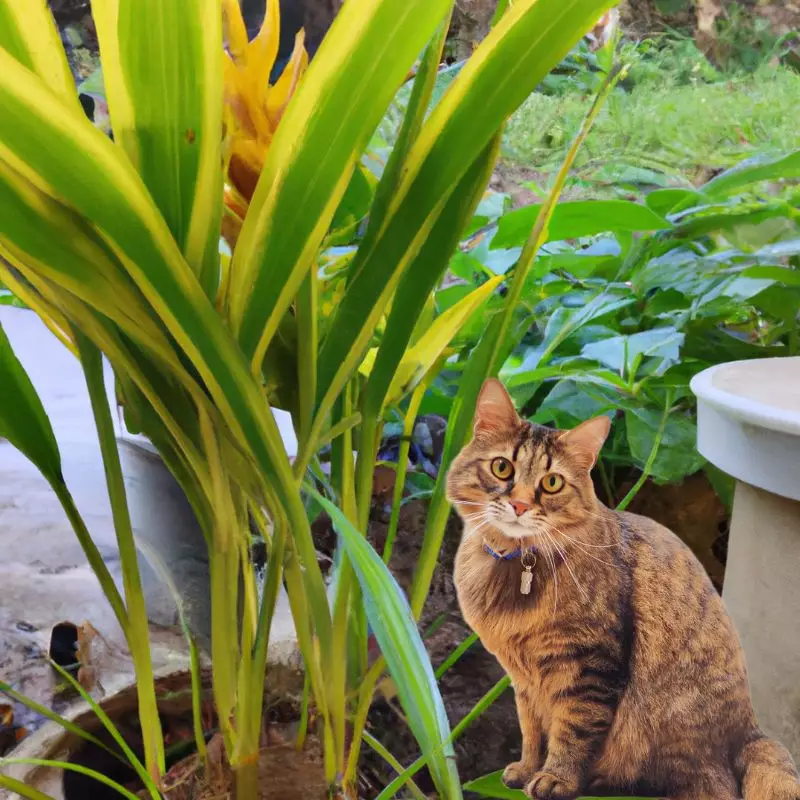 Cat looks at Kahali Ginger