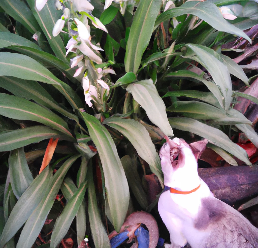 Summer Hyacinth with a curious cat nearby
